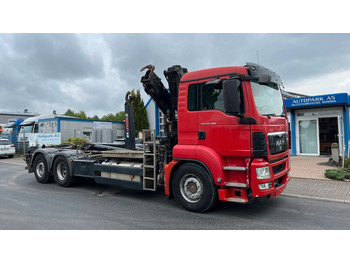 MAN TGS 26.400 6x2 Abrollkipper Kran Hiab  – Leasing MAN TGS 26.400 6x2 Abrollkipper Kran Hiab: das Bild 1