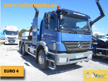 Abrollkipper, Autokran MERCEDES-BENZ AXOR 2629: das Bild 2