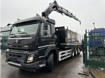 Autokran Volvo FMX 460 8x4 TRIDEM + CRANE HIAB X-HIDUO 228 E-5 + ROTATOR - PLATFORM 7m15 - *222.000km* - TIRES 90% - BELGIAN TRUCK: das Bild 3