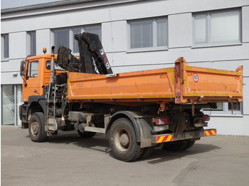 Kipper, Autokran MAN 19.364  4X4  mit Kran HIAB 125: das Bild 3