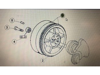 CLAAS Schwungscheibe