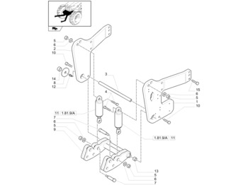 NEW HOLLAND Rahmen/ Chassis