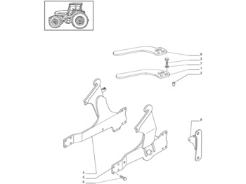 NEW HOLLAND Rahmen/ Chassis