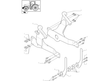 NEW HOLLAND Rahmen/ Chassis