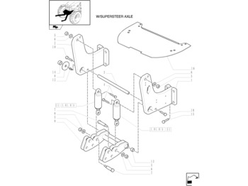 NEW HOLLAND Rahmen/ Chassis