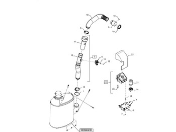 NEW HOLLAND Auspuff/ Abgasanlage