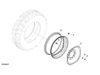 JOHN DEERE Felge