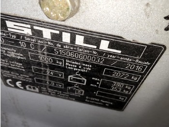 Elektrostapler STILL RX50-10C/LiIon: das Bild 2