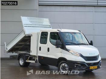 Kipper Transporter Iveco Daily 35C14 Kipper Dubbel Cabine met Kist 3500kg trekhaak Airco Cruise Kieper Tipper Benne Airco Dubbel cabine Trekhaak Cruise control: das Bild 4