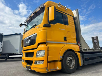 Pritsche LKW MAN TGX 26.440 Baggertransporter, Retarder, E5: das Bild 3