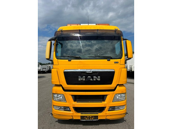 Pritsche LKW MAN TGX 26.440 Baggertransporter, Retarder, E5: das Bild 2