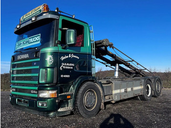 SCANIA R124 Seil Abrollkipper