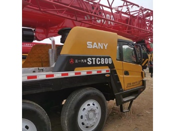 Mobilkran Sany Used Sany STC800 80 Ton Original Mobile Crane Truck Truck Mounte: das Bild 4