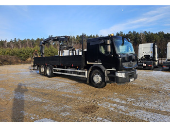 Pritsche LKW, Autokran Renault Premium 380DXI EEV / CRANE HIAB 122B-2 DUO / 2013: das Bild 2