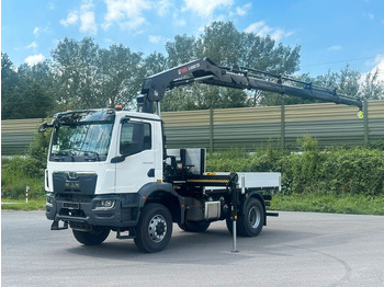 MAN TGM 18.320 4x4 Euro 6e Pritsche Hiab 228-4 Kran  – Leasing MAN TGM 18.320 4x4 Euro 6e Pritsche Hiab 228-4 Kran: das Bild 1