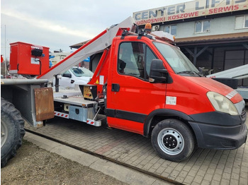 LKW mit Arbeitsbühne Multitel 160 Alu DS - Iveco Daily 35S11 - bucket truck boom: das Bild 2