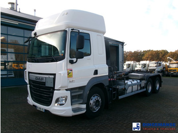 Abrollkipper DAF CF 460 6x2 Euro 6 Hyva container hook 20 t: das Bild 5