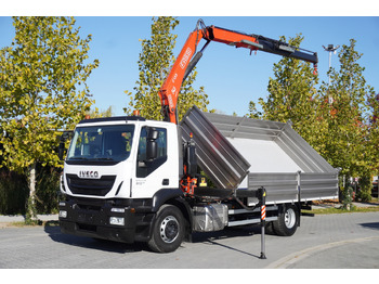 Mobilkran IVECO Stralis 310 E6 / NEW 3-sided tipper / Fassi F135 crane with remote control: das Bild 2