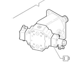 CASE Hydraulikmotor