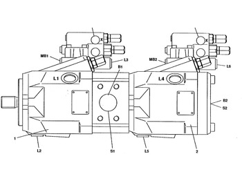 NEW HOLLAND Hydraulikpumpe