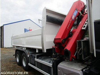 LKW Porteur bibenne grue Renault C380 - 2015 - 320 000km - TRES BON ETAT: das Bild 3