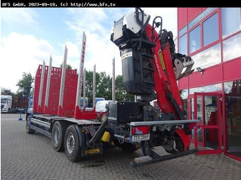 Holztransporter MAN TGS 26.500 6x4H-4BL Kurzholz: das Bild 4