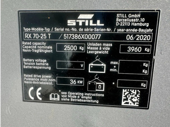 Treibgasstapler Still RX70-25 T 2.5 ton Duplex Sideshift LPG Heftruck 2020: das Bild 5