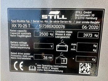 Treibgasstapler Still RX70-25 T 2.5 ton Duplex Sideshift LPG Heftruck 2020: das Bild 4