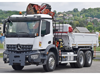 Autokran, Kipper Mercedes-Benz AROCS 2635* FASSI F165AZ.0.22 + FUNK * 6x4: das Bild 5