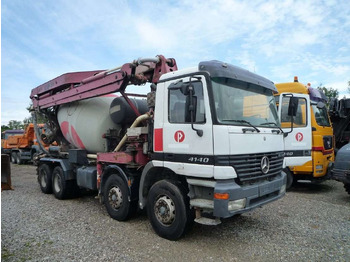 MERCEDES-BENZ Actros 4141 Fahrmischerbetonpumpe