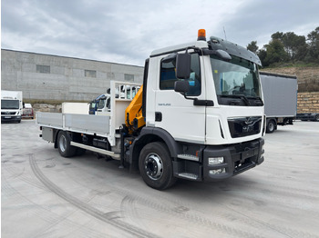 Pritsche LKW, Autokran MAN 15.250 BL TGM E6 (Platform): das Bild 2