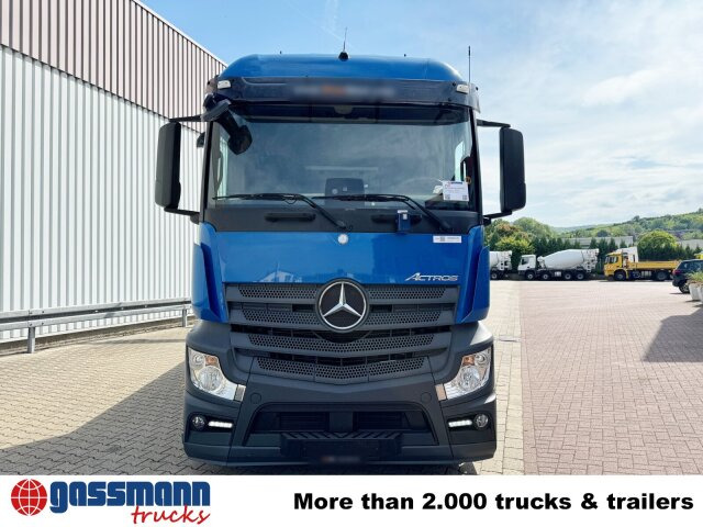 Pritsche LKW, Autokran Mercedes-Benz Actros 1836 L 4x2, Glastransporter, Heckkran: das Bild 8