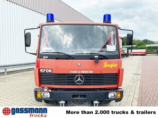 Feuerwehrfahrzeug Mercedes-Benz LK 814 F 4x2, Ziegler RW1, 6-Zylinder Motor: das Bild 8