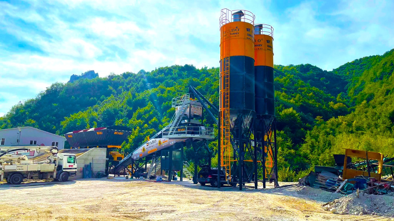 Zementsilo neu kaufen FABO Horizontal Cement Silo | Mobile Cement Silo: das Bild 18