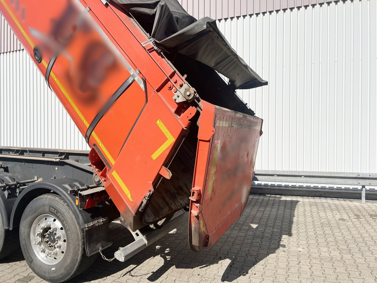 Auflieger Schmitz Cargobull SKI 24 SL 7.2 SKI 24 SL 7.2, Thermo-Stahlmulde ca. 24m³, Liftachse, E-Verdeck: das Bild 14