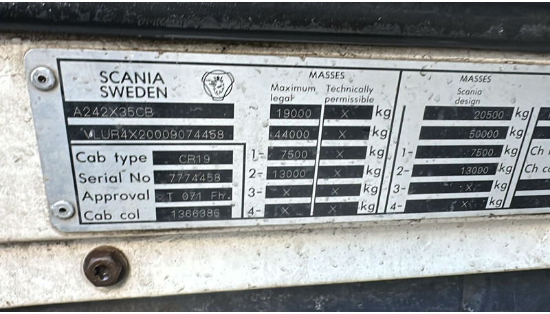 Sattelzugmaschine Scania 124-420 (MANUAL GEARBOX / BOITE MANUELLE): das Bild 16