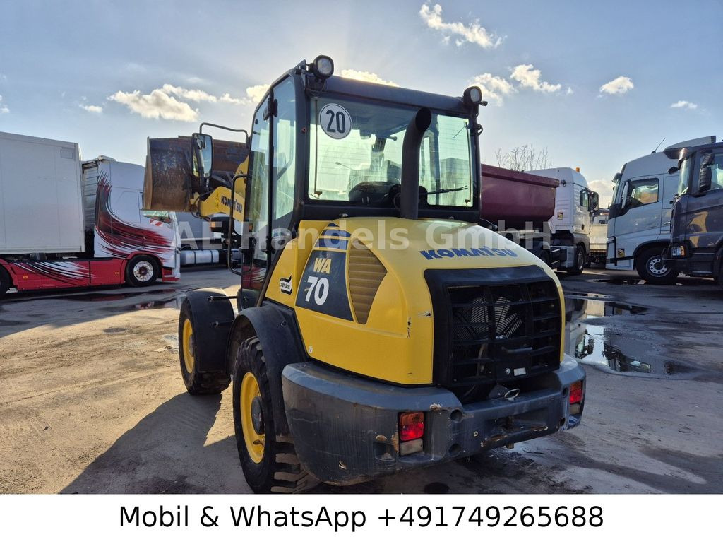 Radlader Komatsu WA70-7 *Schaufel-1,5m³/Gabel/Schnellwechsler: das Bild 10