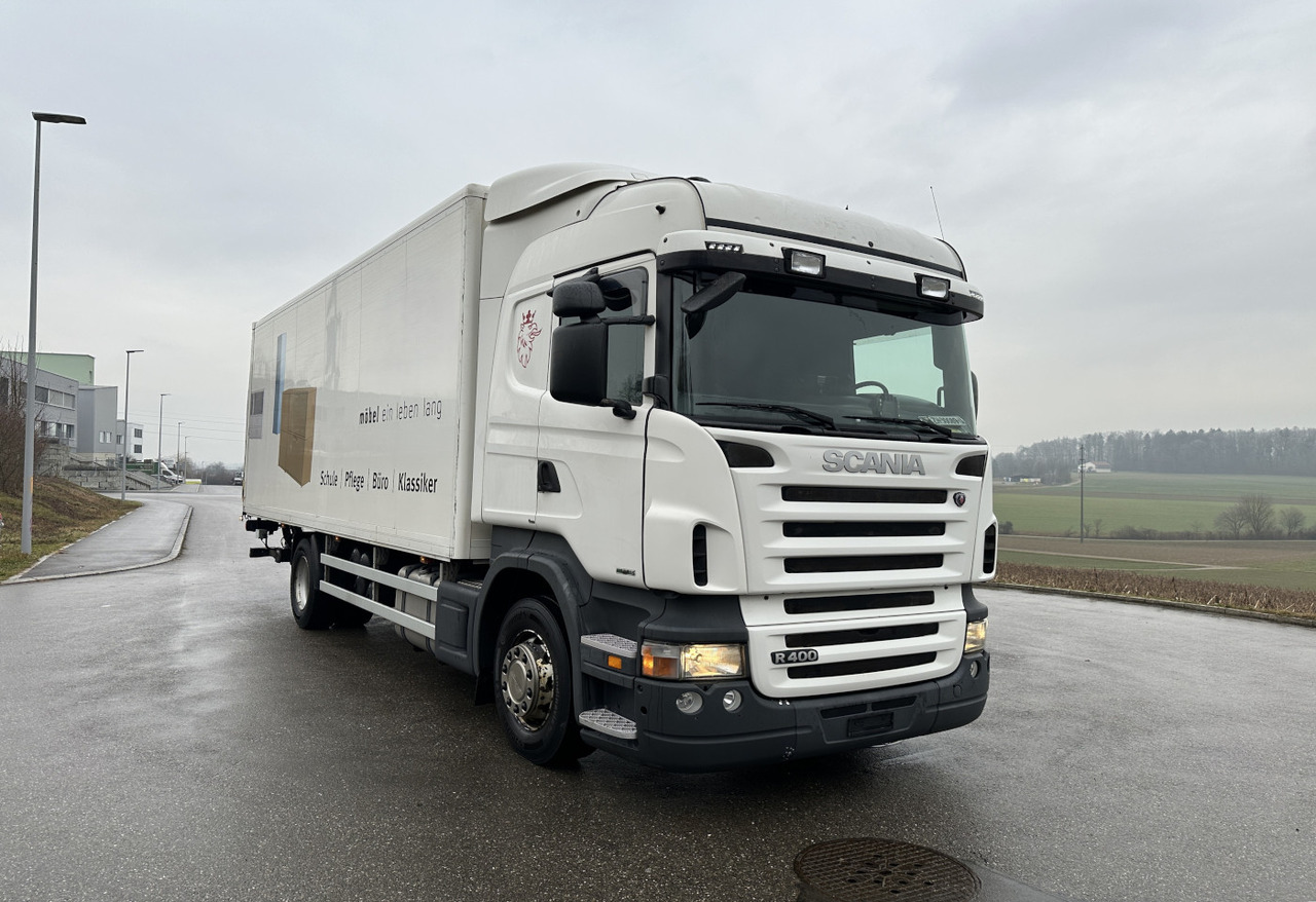 Koffer LKW 2009 Scania-R400LB4x2 Koffer-HB: das Bild 12