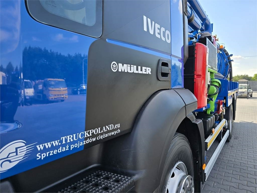 Saug-/ Spülfahrzeug Iveco WUKO MULLER KOMBI FOR CHANNEL CLEANING: das Bild 9