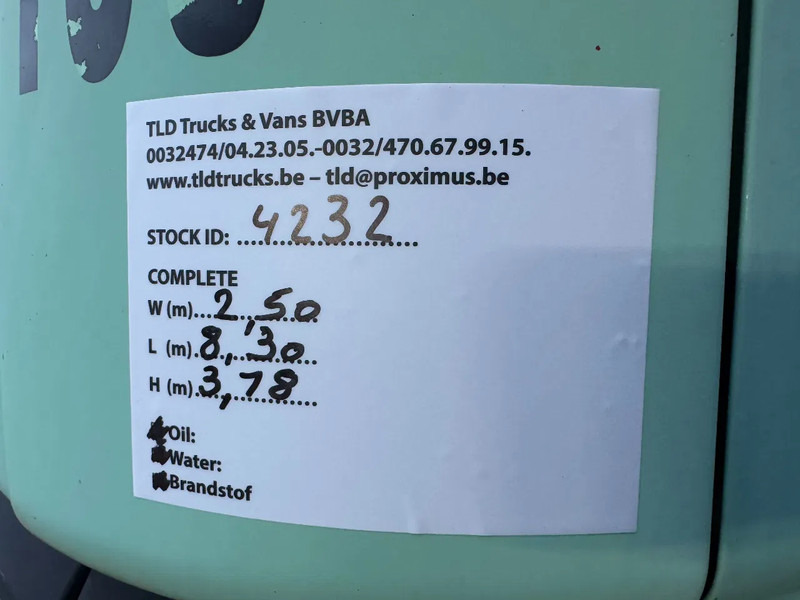 Tankwagen Mercedes-Benz Actros 2635 **6X4-WATERTANK-V6**: das Bild 15