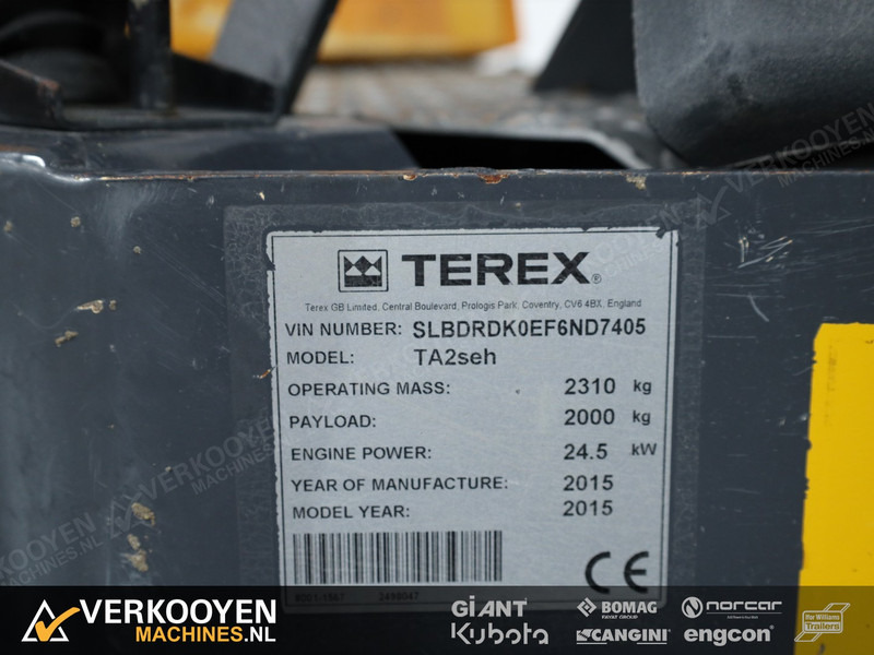 Muldenkipper/ Dumper Terex TA2SEH Hi-Tip Swivel Dumper: das Bild 14