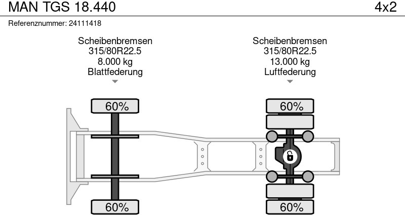 Sattelzugmaschine MAN TGS 18.440: das Bild 13