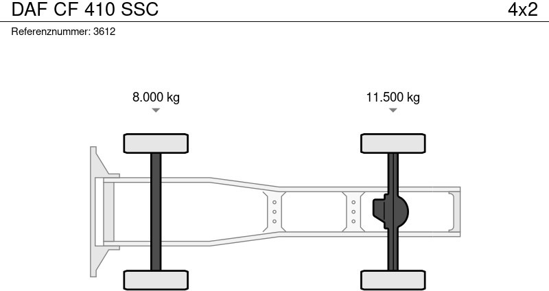 DAF CF 410 SSC – Leasing DAF CF 410 SSC: das Bild 17