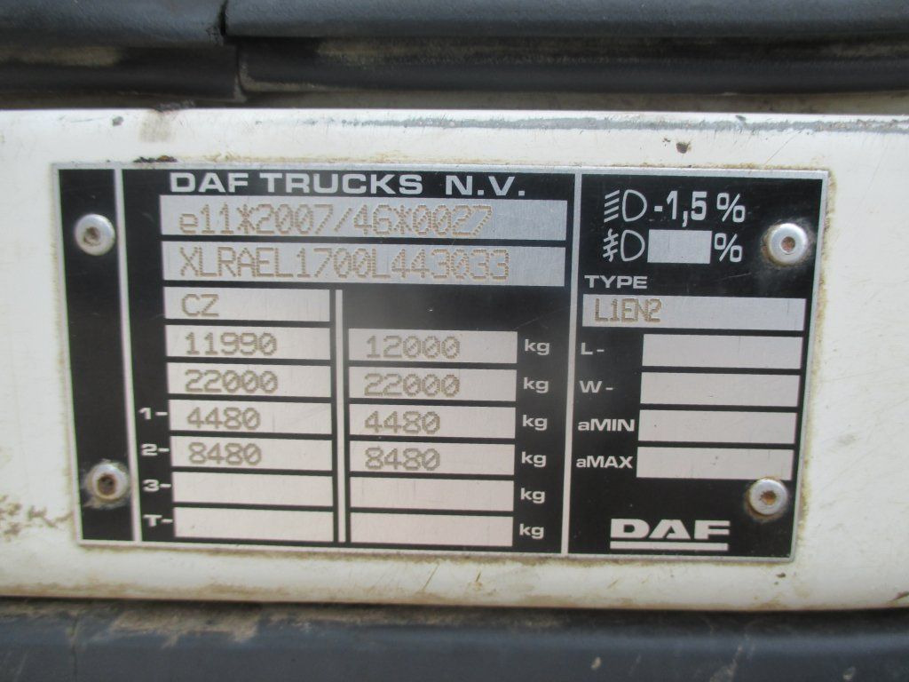 Abrollkipper DAF LF 250: das Bild 14