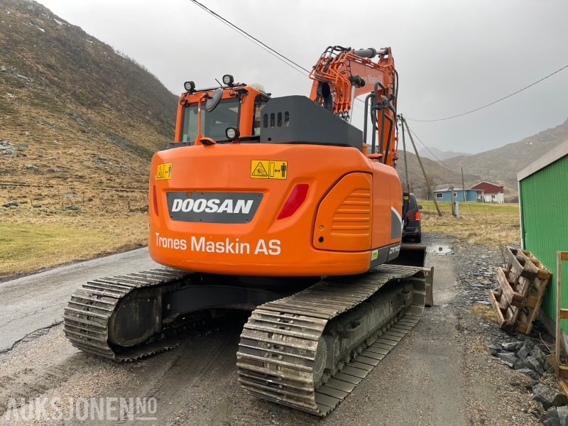 Bagger 2019 Doosan DX 140 LCR Gravemaskin Med Encon tiltrotator * Leveres med ny sertifisering *: das Bild 6