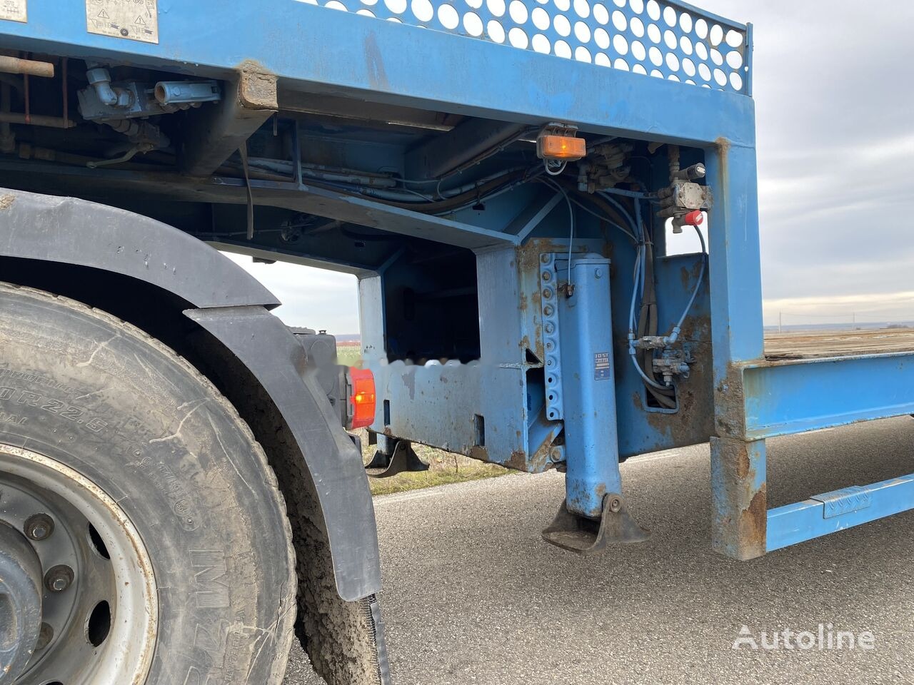 Tieflader Auflieger Goldhofer GOLDHOFFER STZ - L2 - 23/80 Trailer Agabaritic 2 VIRATOARE : 2 S: das Bild 7