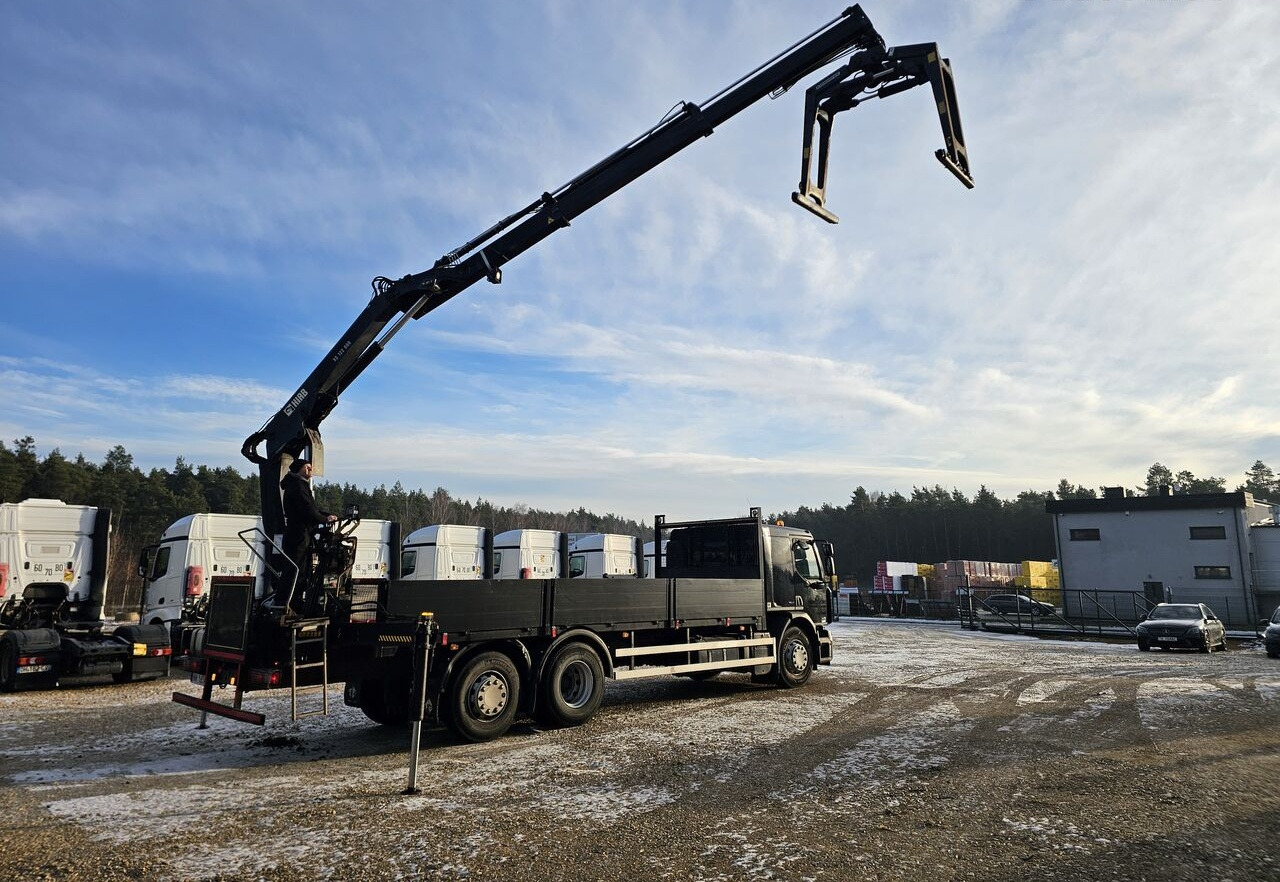 Pritsche LKW, Autokran Renault Premium 380DXI EEV / CRANE HIAB 122B-2 DUO / 2013: das Bild 17