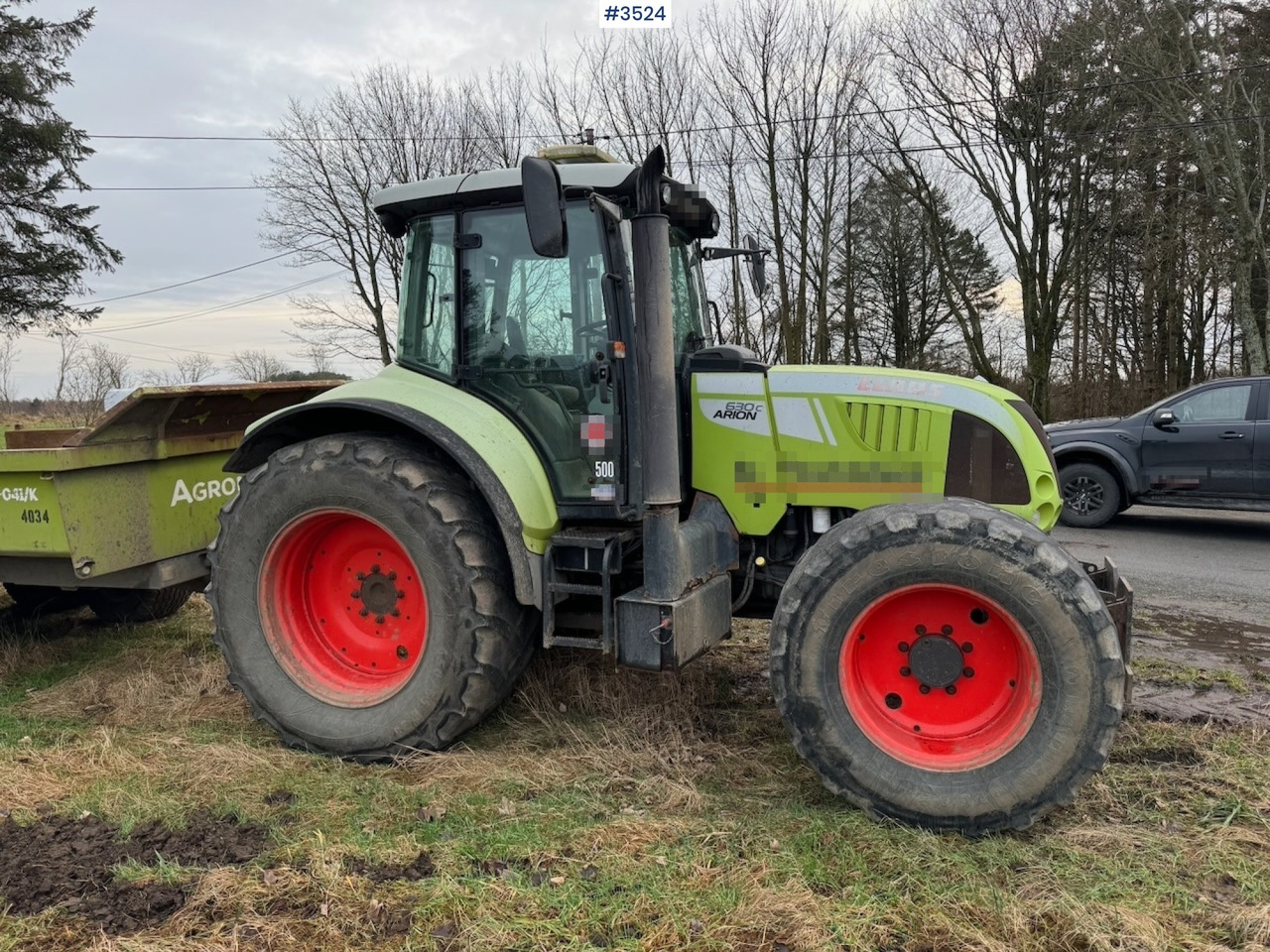 Traktor 2013 Claas Arion 630 C w/plow plate.: das Bild 15