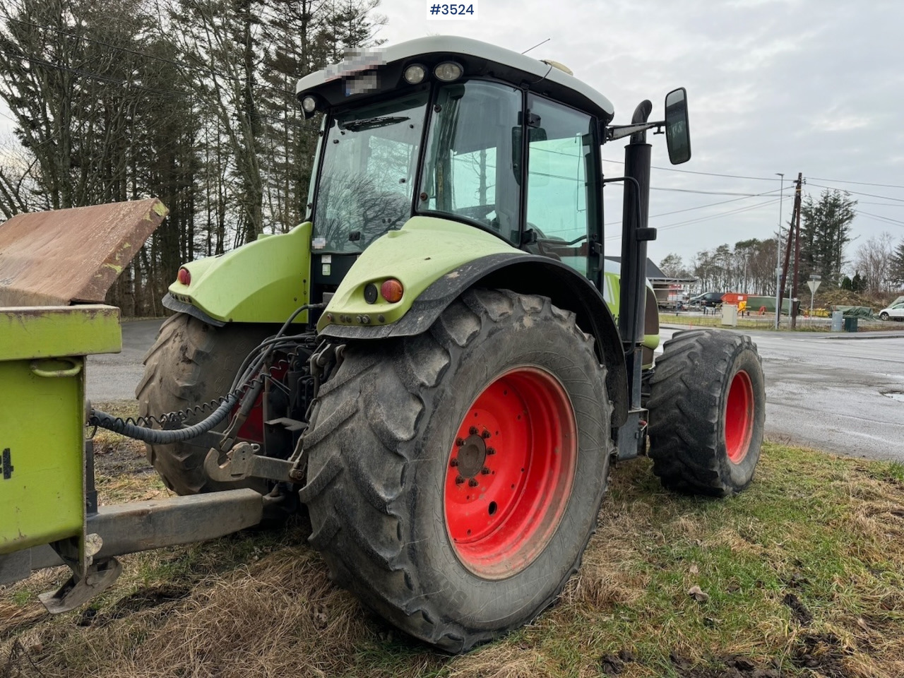 Traktor 2013 Claas Arion 630 C w/plow plate.: das Bild 16