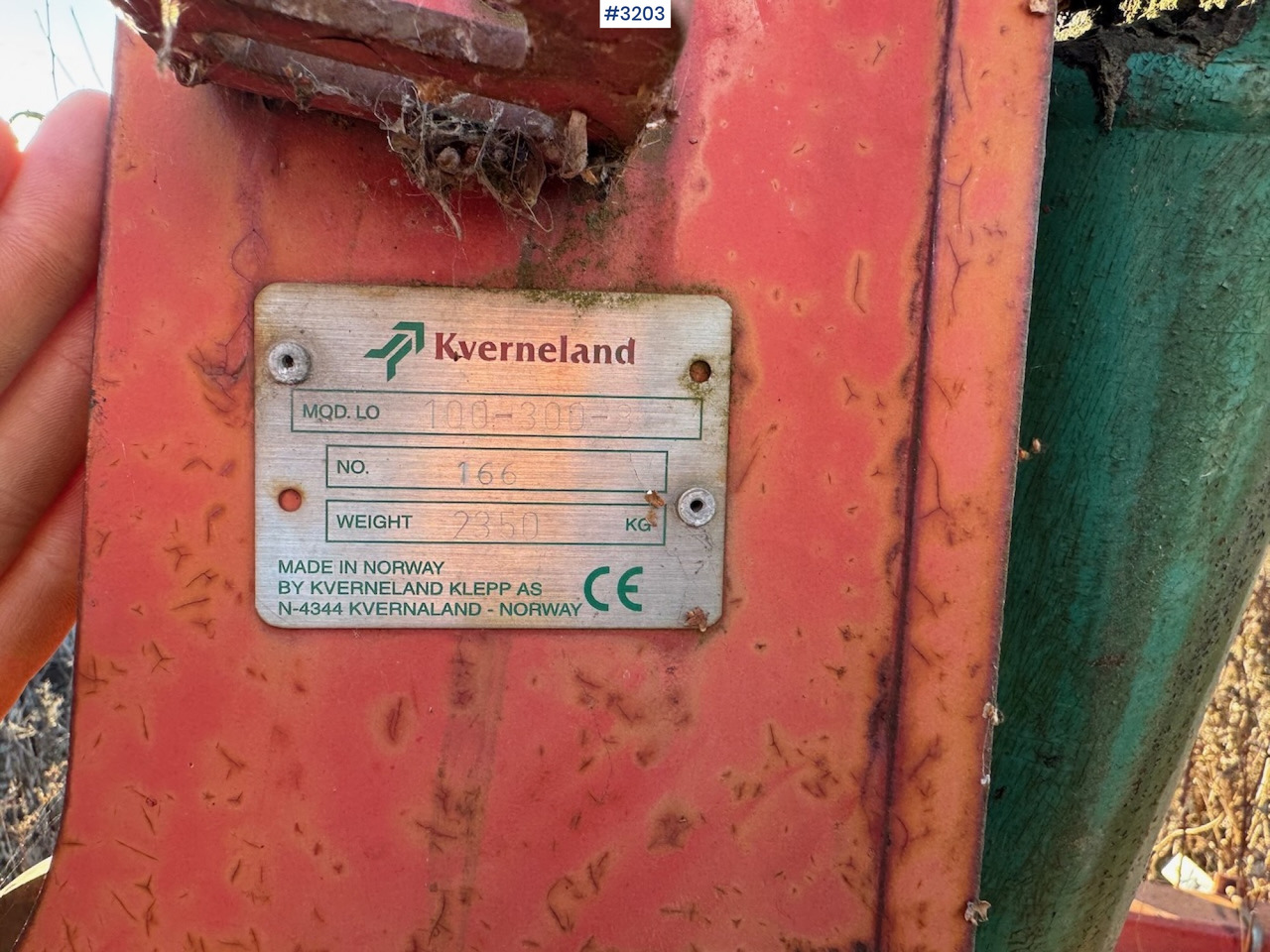 Technik für Bodenbearbeitung Kverneland LO 100 6-furrow Reversible Plow: das Bild 16